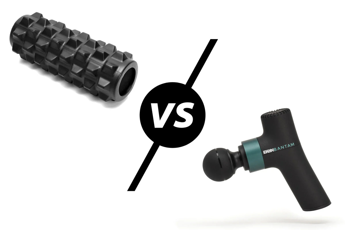 Foam Roller vs. Massage Gun: Which is More Effective? Ekrin Athletics Foam Roller vs. Massage Gun: Which is More Effective? Ekrin Athletics