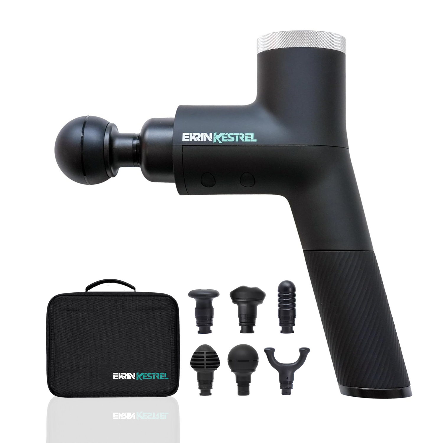 Ekrin Athletics Kestrel Massage Gun: Enhanced Precision & Comfort for Superior Muscle Recovery & Wellness Ekrin Athletics Kestrel Massage Gun: Enhanced Precision & Comfort for Superior Muscle Recovery & Wellness